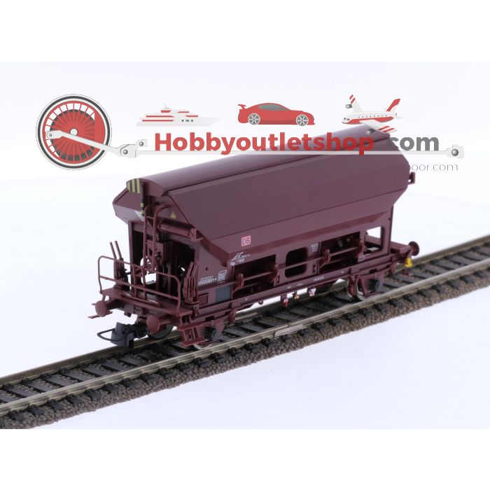 Schaal H0 Roco 67575 3-delige set zwenkbare dakwagen type Tdgs van de DB #6877 - sku: 20250313120351 - Gebruikt - Zo goed als nieuw - Afbeelding 5