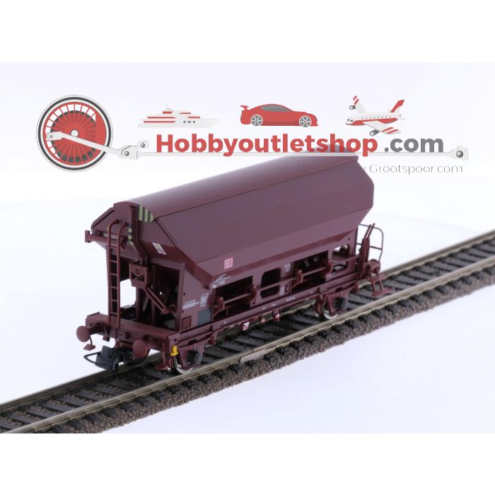 Schaal H0 Roco 67575 3-delige set zwenkbare dakwagen type Tdgs van de DB #6877 - sku: 20250313120351 - Gebruikt - Zo goed als nieuw - Afbeelding 7