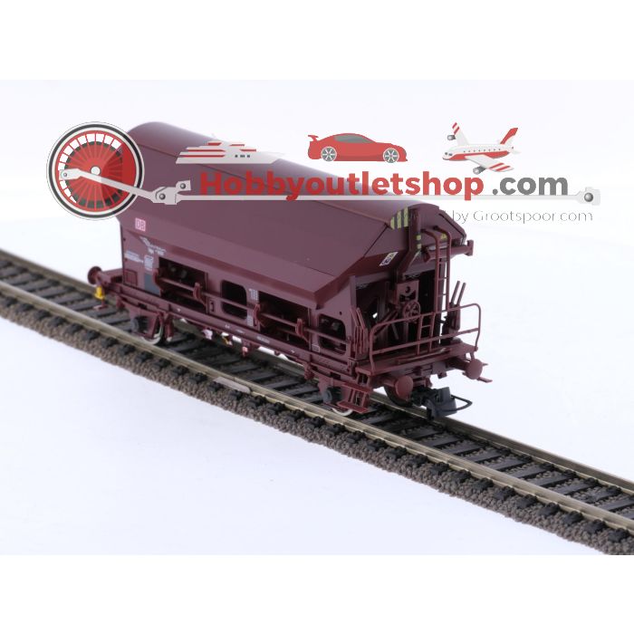 Schaal H0 Roco 67575 3-delige set zwenkbare dakwagen type Tdgs van de DB #6877 - sku: 20250313120351 - Gebruikt - Zo goed als nieuw - Afbeelding 8