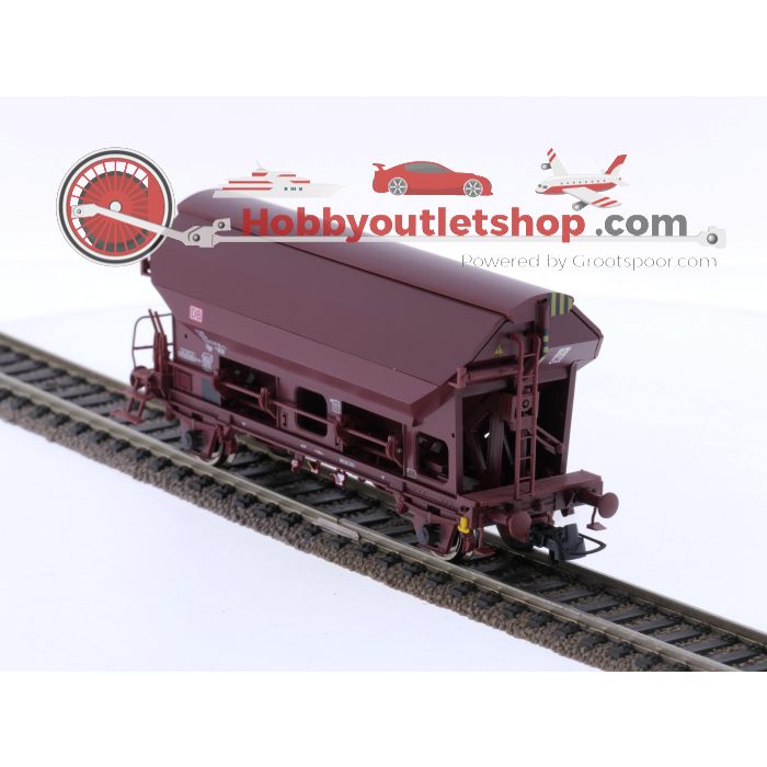Schaal H0 Roco 67575 3-delige set zwenkbare dakwagen type Tdgs van de DB #6877 - sku: 20250313120351 - Gebruikt - Zo goed als nieuw - Afbeelding 16