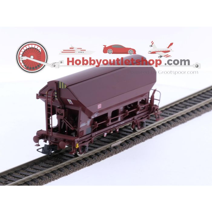 Schaal H0 Roco 67575 3-delige set zwenkbare dakwagen type Tdgs van de DB #6877 - sku: 20250313120351 - Gebruikt - Zo goed als nieuw - Afbeelding 17