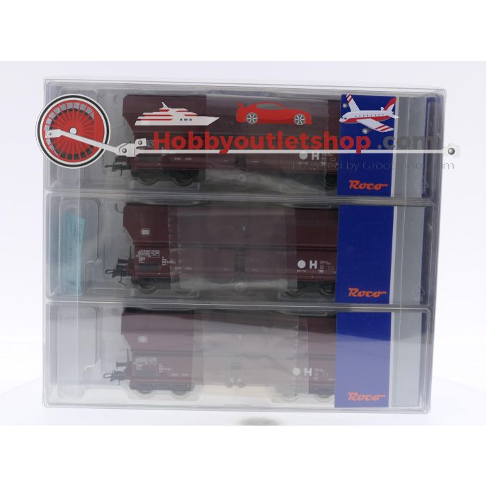 Schaal H0 Roco 67082 3-delige set zelflossende onderlossers type Fals van de DB #6878 - sku: 20250313010926 - Gebruikt - Zo goed als nieuw - Afbeelding 17