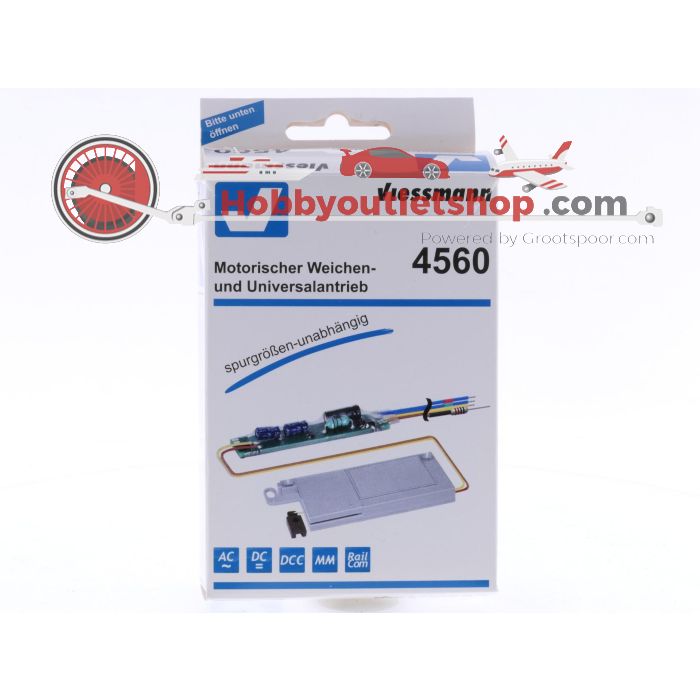 Schaal H0/N/1/0 en TT Viessmann 4560 gemotoriseerde universele wisselaandrijving #6914 - sku: 20250321042630 - Gebraucht - Wie Neu - Bild 3
