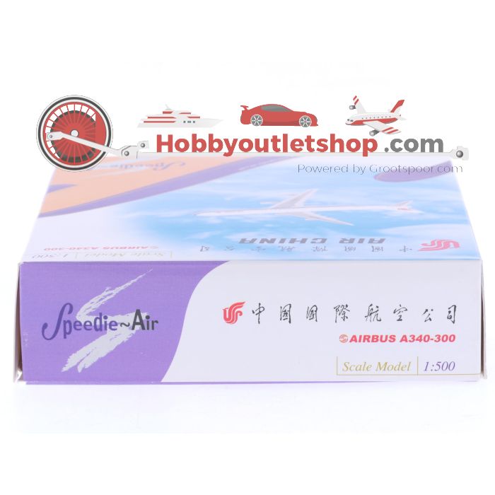 Schaal 1:500 Speedie~Air SAAC003 Air China Airbus A340-300 Reg. B-2388 #7400 - sku: 20250403114351 - Gebruikt - Zo goed als nieuw - Afbeelding 3