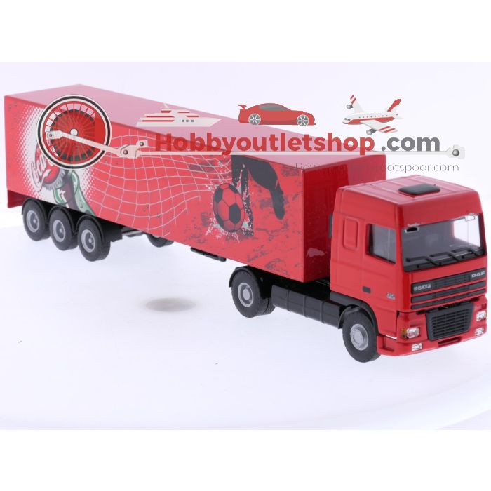 Schaal 1:50 Lion-toys No. 36 DAF XF 480 trekker met trailer "Coca-Cola" #6932 - sku: 20250425022132 - Used - Very good condition - Photo 5