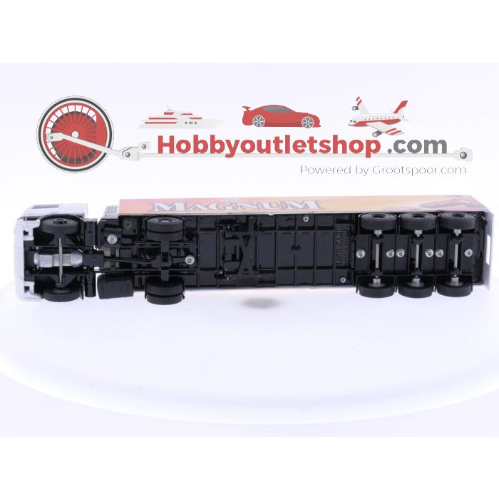 Schaal 1:50 Lion-toys No. DAF 95 400ATi trekker met koeltrailer "Ola Magnum" #6933 - sku: 20250425024050 - Used - Very good condition - Photo 6
