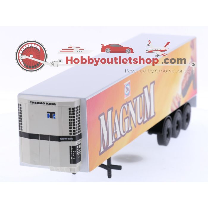 Schaal 1:50 Lion-toys No. DAF 95 400ATi trekker met koeltrailer "Ola Magnum" #6933 - sku: 20250425024050 - Used - Very good condition - Photo 9