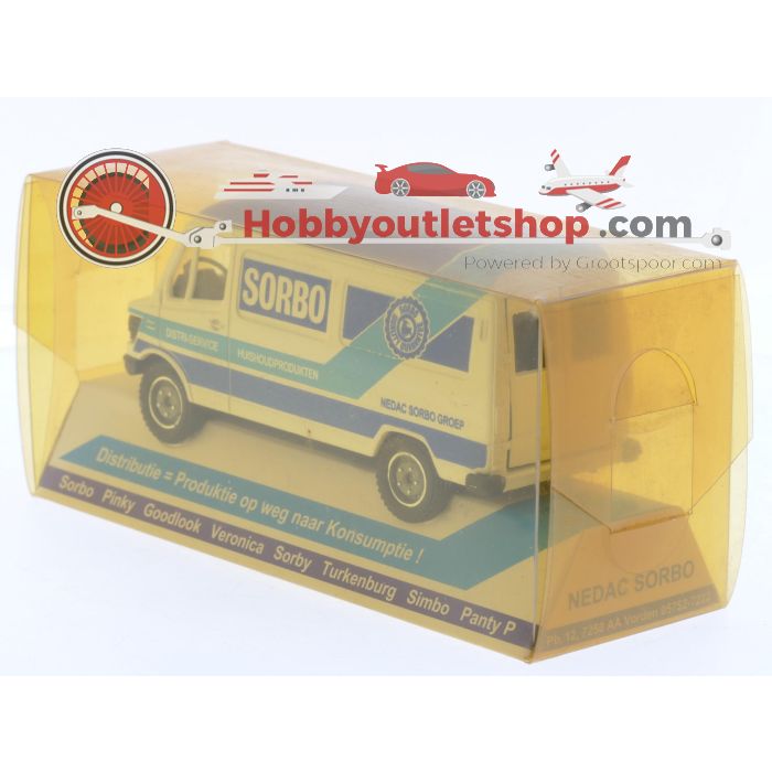 Schaal 1:50 Solido No. 2131 0990 Mercedes-Benz 407D "Sobro" #6943 - sku: 20250429103346 - Gebruikt - Zeer goede staat - Afbeelding 2