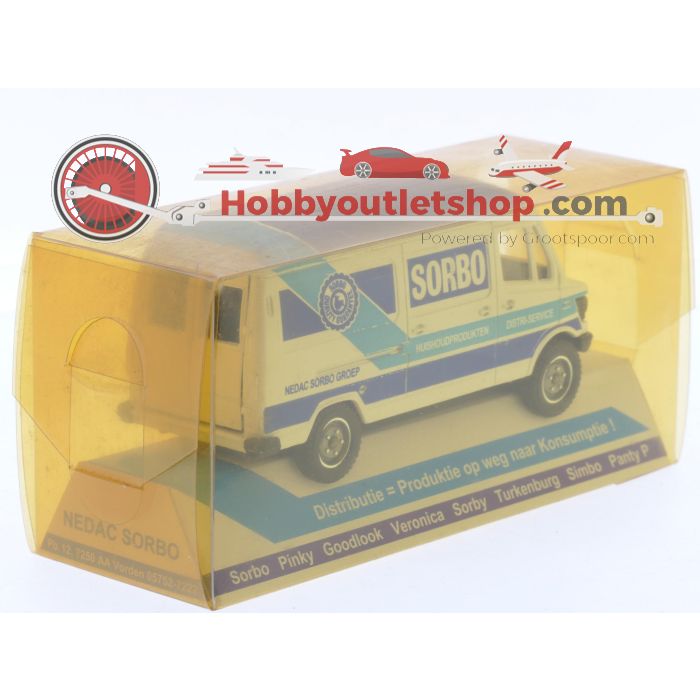 Schaal 1:50 Solido No. 2131 0990 Mercedes-Benz 407D "Sobro" #6943 - sku: 20250429103346 - Gebruikt - Zeer goede staat - Afbeelding 3