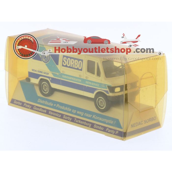 Schaal 1:50 Solido No. 2131 0990 Mercedes-Benz 407D "Sobro" #6943 - sku: 20250429103346 - Gebruikt - Zeer goede staat - Afbeelding 4