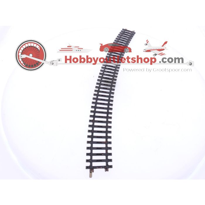 Schaal H0 Märklin 2141 K-rails gebogen rail R4 30 graden 10 st. #7697 - sku: 20260410122215 - Used - Good condition - Photo 3