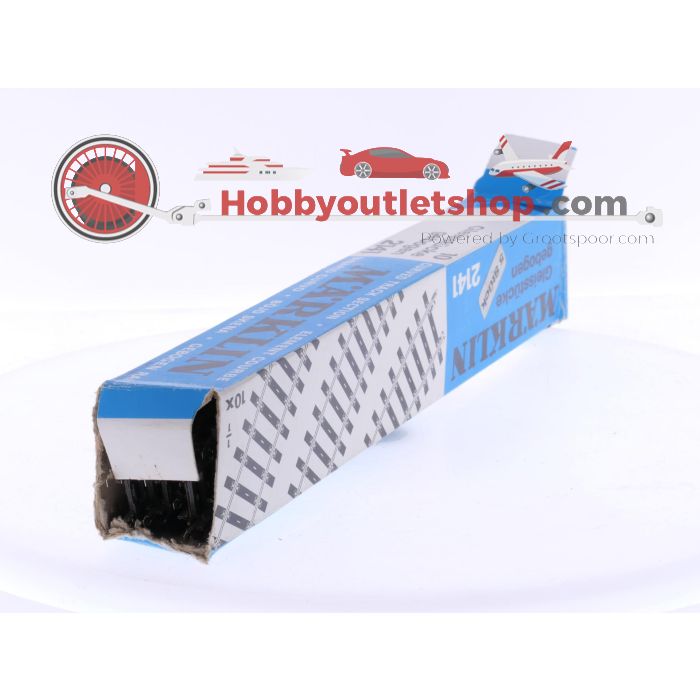 Schaal H0 Märklin 2141 K-rails gebogen rail R4 30 graden 10 st. #7697 - sku: 20260410122215 - Used - Good condition - Photo 6