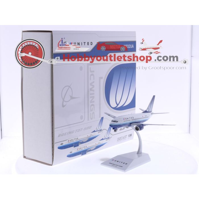 Schaal 1:200 JC Wings XX20243 Boeing 737-500 United Airlines Reg. N927UA #7722 - sku: 20250606023508 - Gebruikt - Zeer goede staat - Afbeelding 9