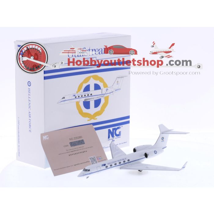 Schaal 1:200 NG Models 75009 Gulsream G-V Hellenic Ari Force Reg. 678 #7726 - sku: 20250606050848 - Gebruikt - Goede staat - Afbeelding 6