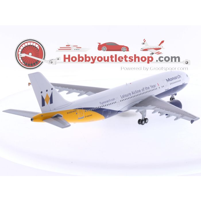 Schaal 1:200 JC Wings LH2218 Airbus A300-600R Monarch Air Reg. G-MONS #7727 - sku: 20250610112427 - Gebraucht - Guter Zustand - Bild 3