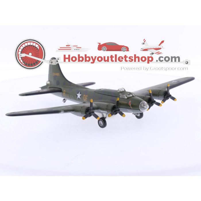 Schaal 1:144 Atlas B-17F ''Memphis Belle'' Reg. 124485 #7737 - sku: 20250611014552 - Gebraucht - Guter Zustand - Bild 5