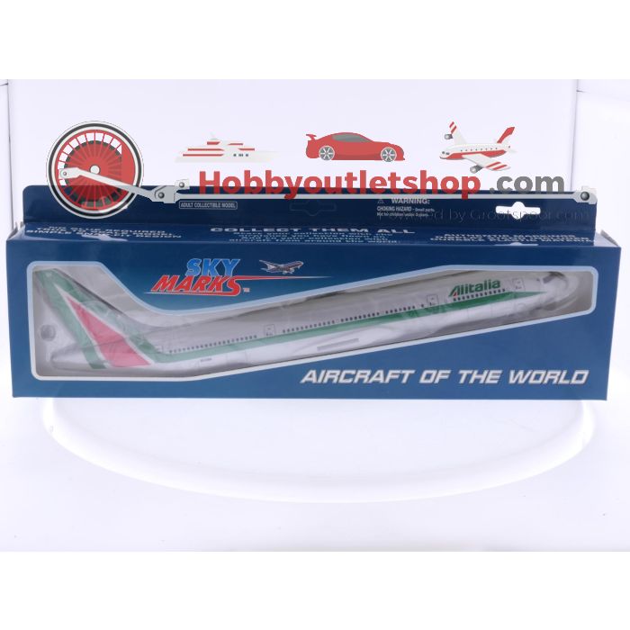 Schaal 1:200 Skymarks SKR718 Boeing 777-200 Alitalia w/gear Reg. EI-DBK #7848 - sku: 20250708114112 - Nieuw - Afbeelding 2