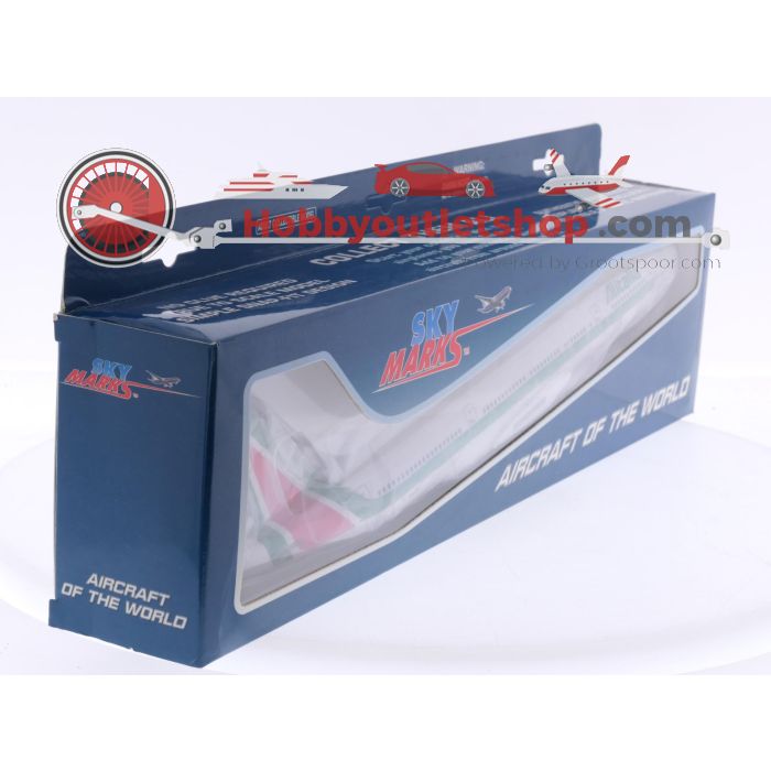 Schaal 1:200 Skymarks SKR718 Boeing 777-200 Alitalia w/gear Reg. EI-DBK #7848 - sku: 20250708114112 - Nieuw - Afbeelding 3