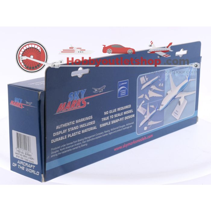 Schaal 1:200 Skymarks SKR431 Boeing 767-300 Quantas 'New Livery' Reg. VH-ZXA #7853 - sku: 20250708024216 - Nieuw - Afbeelding 4