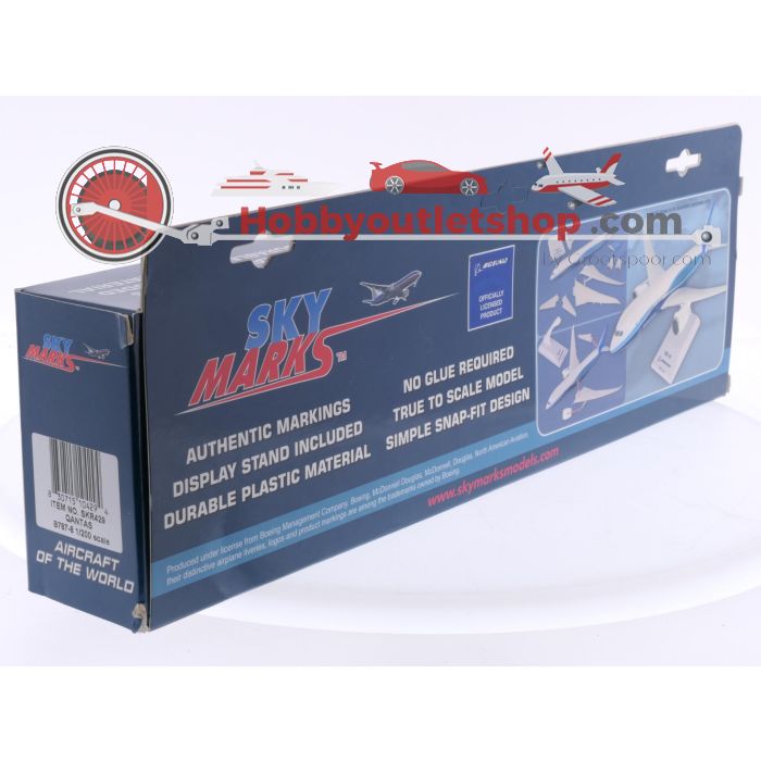 Schaal 1:200 Skymarks SKR429 Boeing 787-8 Qantas Airlines Reg. N/A #7859 - sku: 20250708042638 - Nieuw - Afbeelding 4
