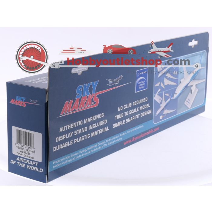 Schaal 1:200 Skymarks SKR1002 Boeing 787-9 Westjet Reg. C-CUDH #7865 - sku: 20250709011758 - Nieuw - Afbeelding 3