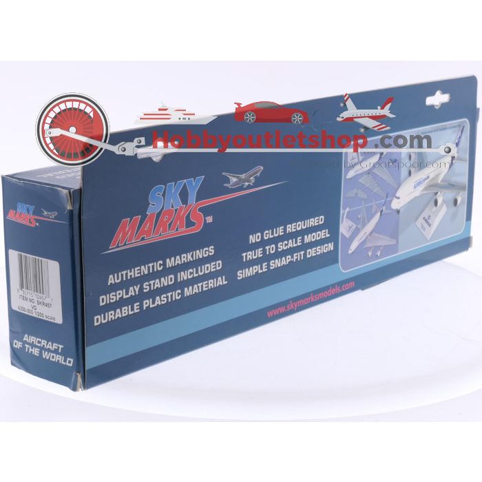 Schaal 1:200 Skymarks SKR457 Airbus 330-300 VG Airlines Reg. OO-SFS #7877 - sku: 20250709040514 - Nieuw - Afbeelding 3