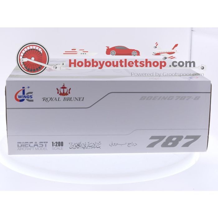 Schaal 1:200 JC Wings XX20264 Boeing 787-8 Dreamliner BBJ Brumei Reg. V8-OAS #7910 - sku: 20250715100019 - Nieuw - Afbeelding 4