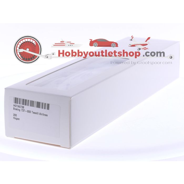 Schaal 1:200 Hogan Wings HGTAS738 Boeing 737-800 Tassilli Airlines Reg. N/A #8031 - sku: 20250730043134 - New - Photo 4