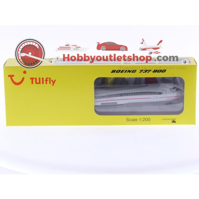 Schaal 1:200 Limox Wings/Hogan Wings HGTF01 Boeing 737-800 ICE livery DB Air One TUIfly Reg. D-ATUE #8057 - sku: 20250805121322 - Nieuw - Afbeelding 2