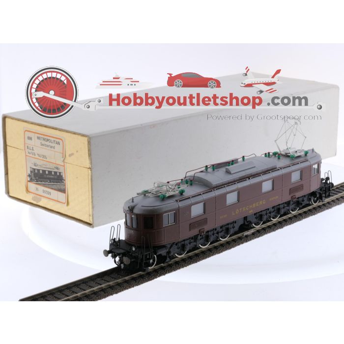 Schaal H0 Metropolitan 698 elektrische locomotief Ae 6/8 No. 205 van de B.L.S OPTISCHE SCHADE / OPTICAL DAMAGE #P295 - sku: 20250813015554 - Gebruikt - Goede staat - Afbeelding 6