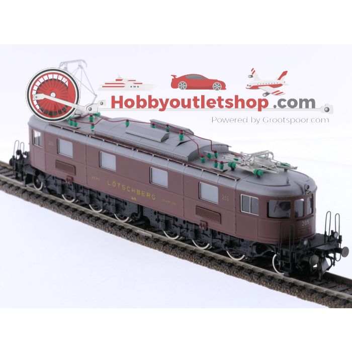 Schaal H0 Metropolitan 698 elektrische locomotief Ae 6/8 No. 205 van de B.L.S OPTISCHE SCHADE / OPTICAL DAMAGE #P295 - sku: 20250813015554 - Gebruikt - Goede staat - Afbeelding 2