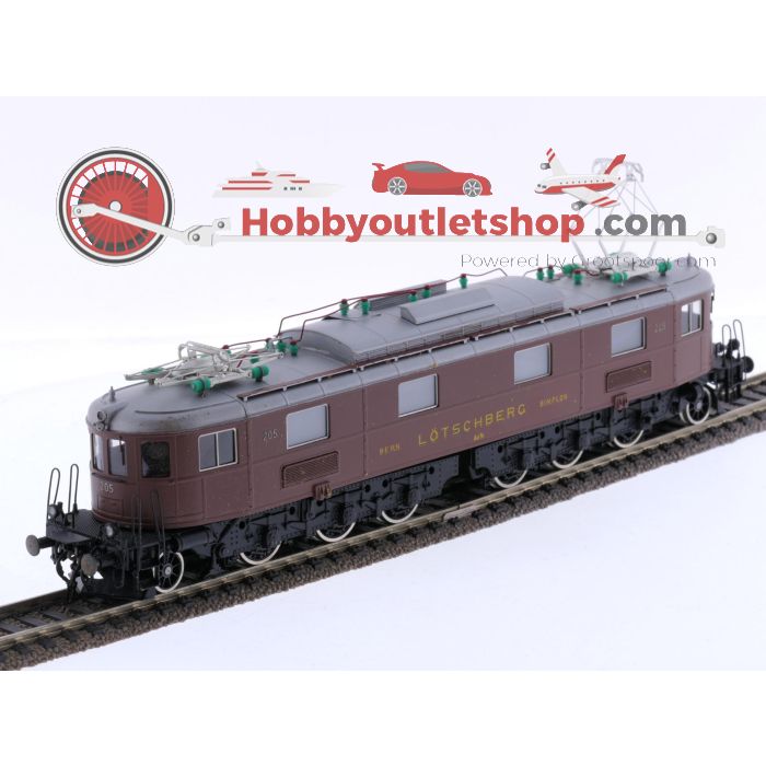 Schaal H0 Metropolitan 698 elektrische locomotief Ae 6/8 No. 205 van de B.L.S OPTISCHE SCHADE / OPTICAL DAMAGE #P295 - sku: 20250813015554 - Gebruikt - Goede staat - Afbeelding 3