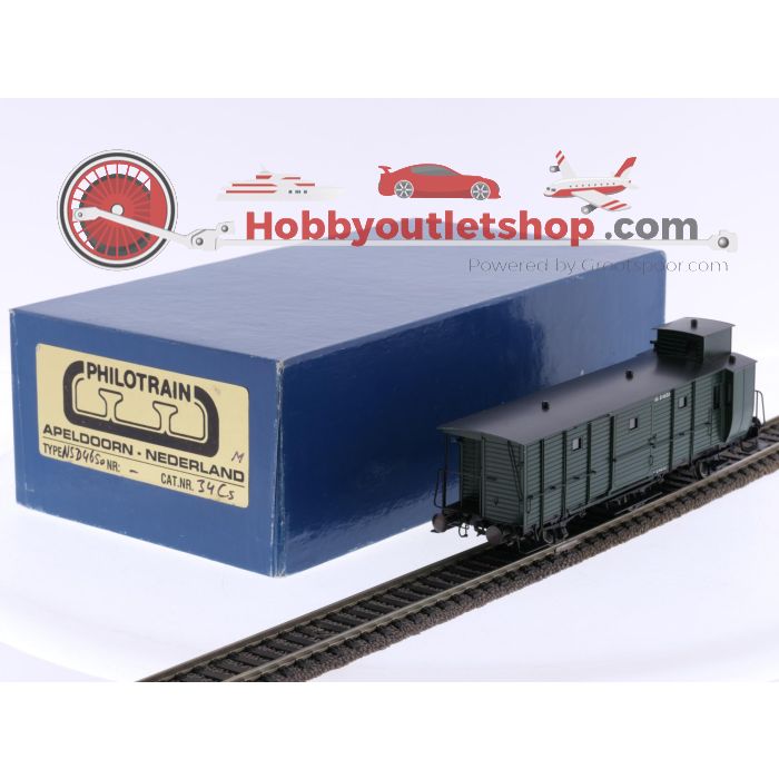 Schaal H0 Philotrain 34Cs bagagerijtuig D 4650 van de NS #P307 - sku: 20250815083624 - Used - Like new - Photo 6