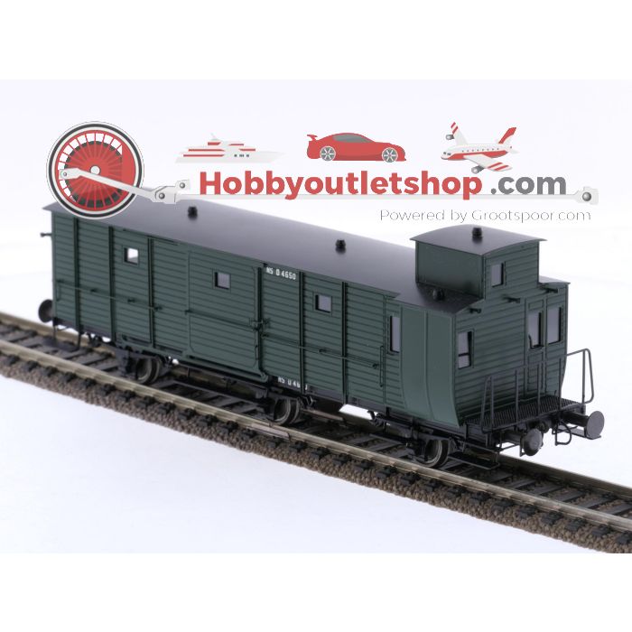 Schaal H0 Philotrain 34Cs bagagerijtuig D 4650 van de NS #P307 - sku: 20250815083624 - Used - Like new - Photo 4