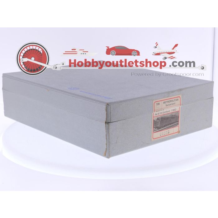Schaal H0 Metropolitan 728 elektrisch treinstel 2-delig Ae 8/14 Gotthard 11852 van de SBB-CFF-FFS #P305 - sku: 20250814042302 - Gebruikt - Goede staat - Afbeelding 12