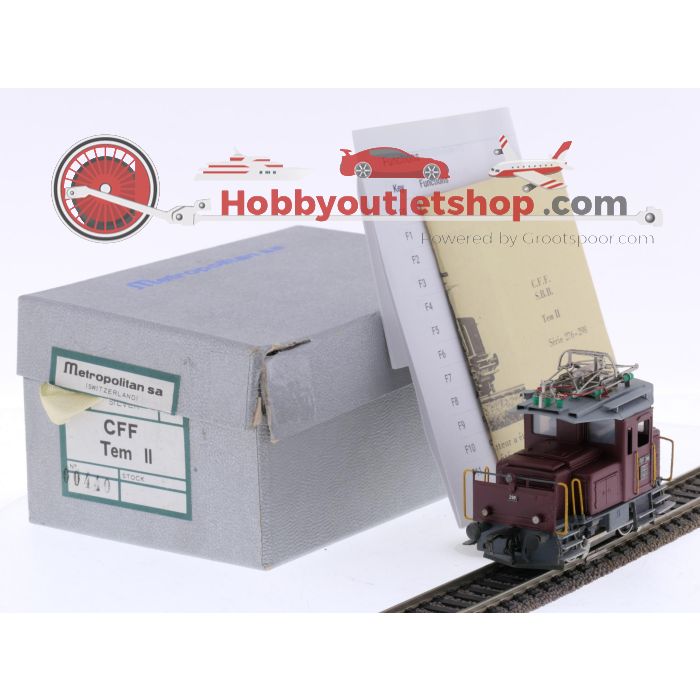 Schaal H0 Metropolitan 716 elektrische locomotief Tem II van de SBB Digitaal OPTISCHE SCHADE / OPTICAL DAMAGE #P184 - sku: 20240525031851 - Gebraucht - Angemessener Zustand - Bild 13