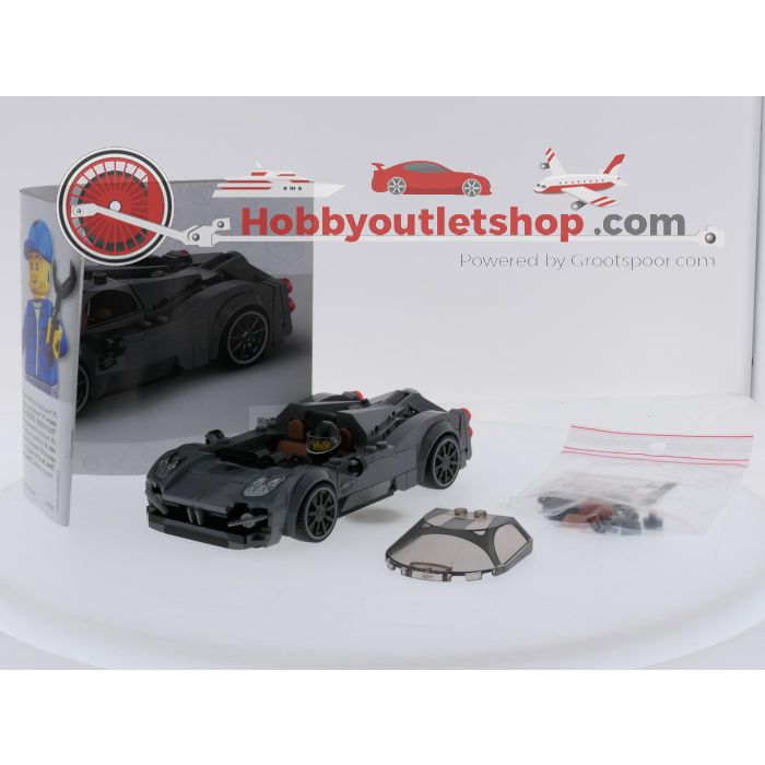 LEGO 76915 Pagani Utopia Speed Champions hypercar Gebouwd model #8261 - sku: 20250916012527 - Gebruikt - Zeer goede staat - Afbeelding 6