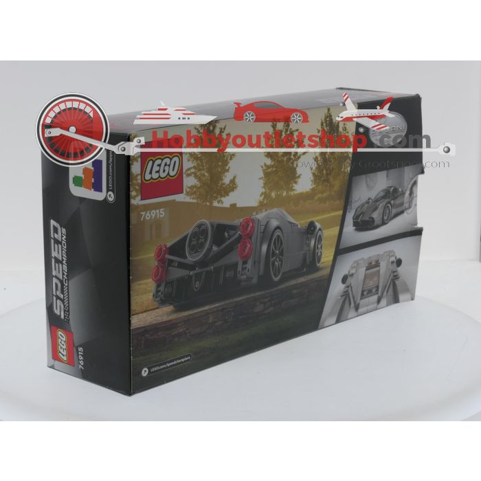 LEGO 76915 Pagani Utopia Speed Champions hypercar Gebouwd model #8261 - sku: 20250916012527 - Gebruikt - Zeer goede staat - Afbeelding 9