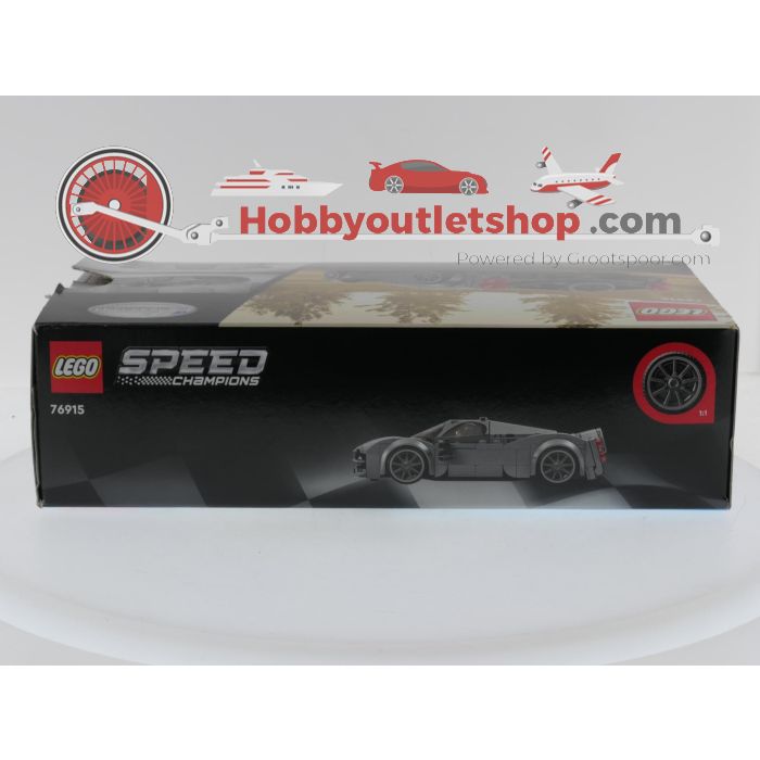 LEGO 76915 Pagani Utopia Speed Champions hypercar Gebouwd model #8261 - sku: 20250916012527 - Gebruikt - Zeer goede staat - Afbeelding 11
