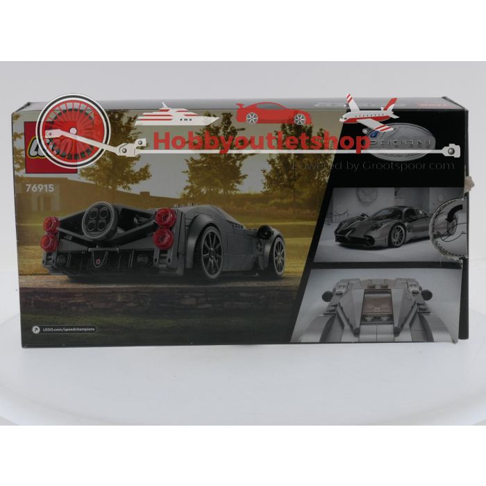 LEGO 76915 Pagani Utopia Speed Champions hypercar Gebouwd model #8261 - sku: 20250916012527 - Gebruikt - Zeer goede staat - Afbeelding 12