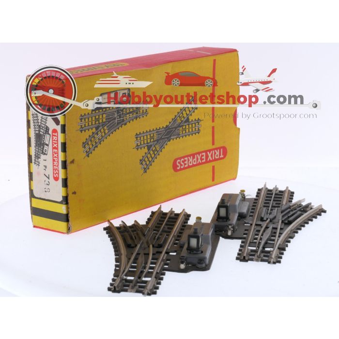 Schaal H0 Trix Express 738 wissel set links en rechts #8689 - sku: 20250925015541 - Gebruikt - Goede staat - Afbeelding 5