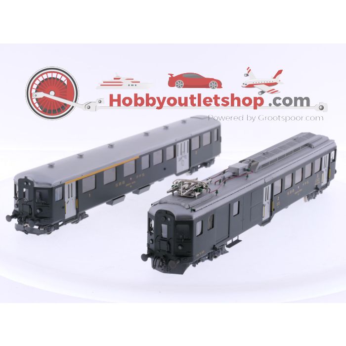 Schaal H0 Metropolitan 749 en 779 elektrisch treinstel BDe 4/4 en ABt Pilot no. 033 van de SBB-CFF BASTLER #P324 - sku: 20251007040141 - Gebruikt - Zeer goede staat - Afbeelding 2