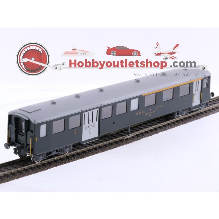 Schaal H0 Metropolitan 749 en 779 elektrisch treinstel BDe 4/4 en ABt Pilot no. 033 van de SBB-CFF BASTLER #P324 - sku: 20251007040141 - Gebruikt - Zeer goede staat - Afbeelding 7