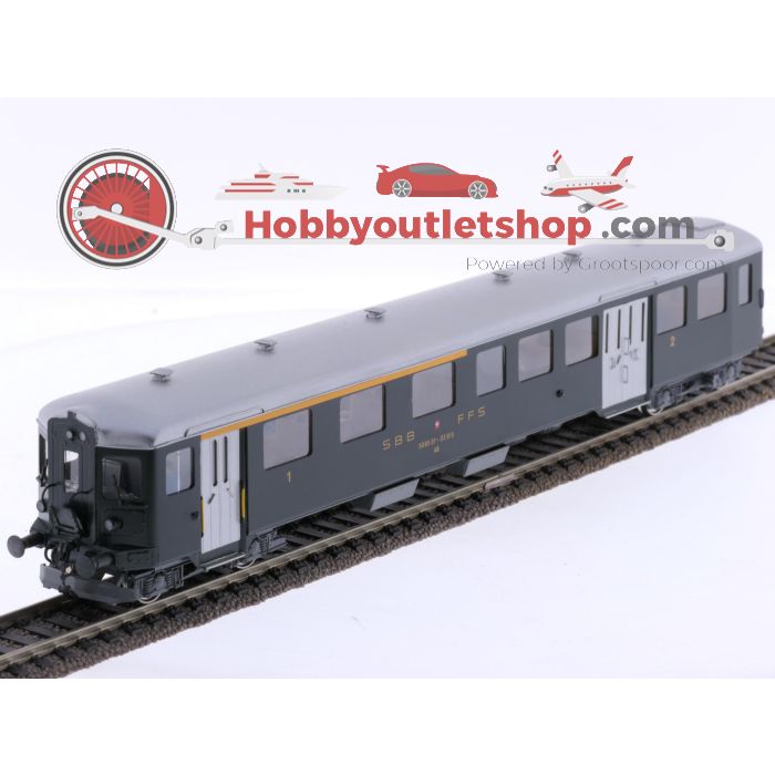 Schaal H0 Metropolitan 749 en 779 elektrisch treinstel BDe 4/4 en ABt Pilot no. 033 van de SBB-CFF BASTLER #P324 - sku: 20251007040141 - Gebruikt - Zeer goede staat - Afbeelding 9