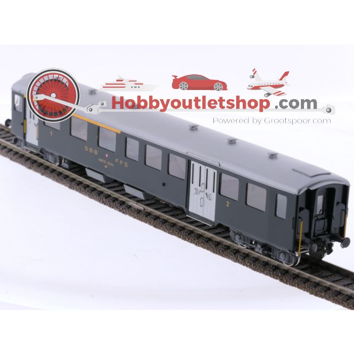 Schaal H0 Metropolitan 749 en 779 elektrisch treinstel BDe 4/4 en ABt Pilot no. 033 van de SBB-CFF BASTLER #P324 - sku: 20251007040141 - Gebruikt - Zeer goede staat - Afbeelding 10