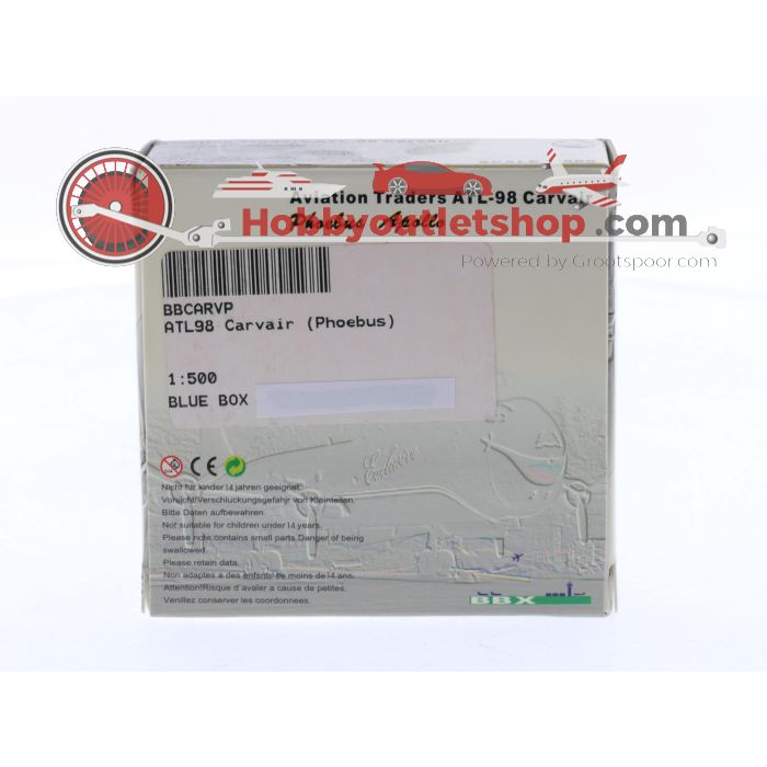 Schaal 1:500 Blue Box (BBX) BBCARVP ATL98 Carvair Phoebus Apollo Reg. 9J-PAA #8433 - sku: 20251106120513 - Gebruikt - Zo goed als nieuw - Afbeelding 2