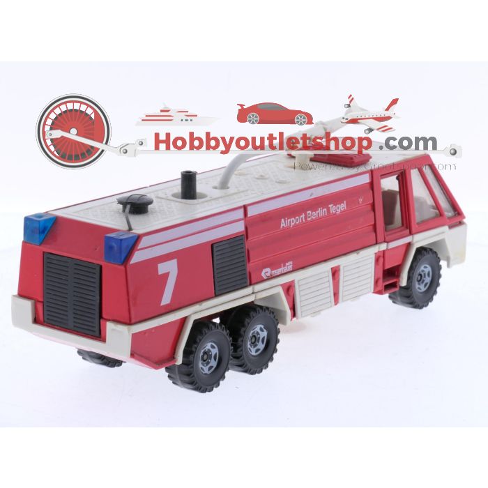 Schaal 1:55 Siku 2921, 3433, 3722 en 4115 set van 4 brandweer voertuigen met boot #8660 - sku: 20251204093828 - Gebruikt - Goede staat - Afbeelding 3