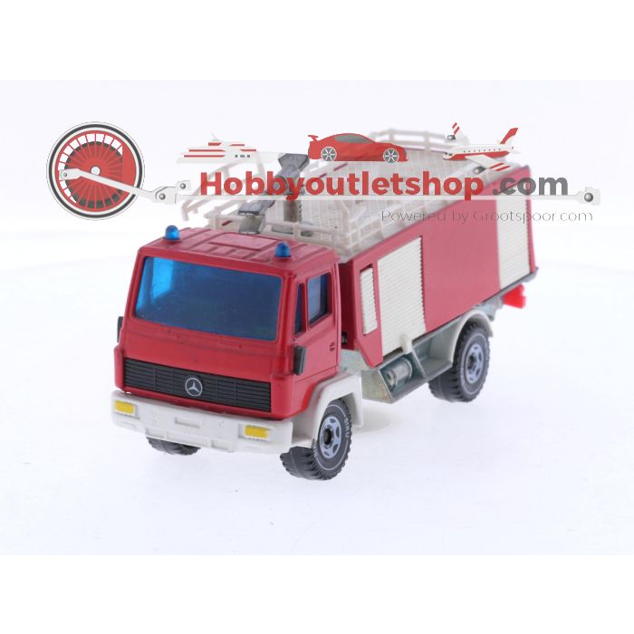 Schaal 1:55 Siku 2921, 3433, 3722 en 4115 set van 4 brandweer voertuigen met boot #8660 - sku: 20251204093828 - Gebruikt - Goede staat - Afbeelding 6