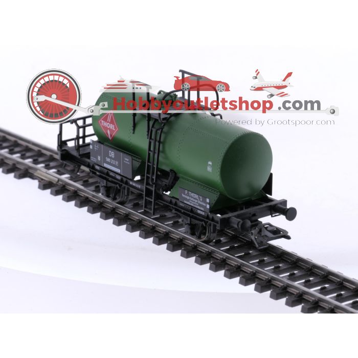 Schaal H0 Tillig 76625 keterwagen 'Thorl' van de DB. Met wisselstroom assen #9017 - sku: 20260217110958 - Gebruikt - Zeer goede staat - Afbeelding 4