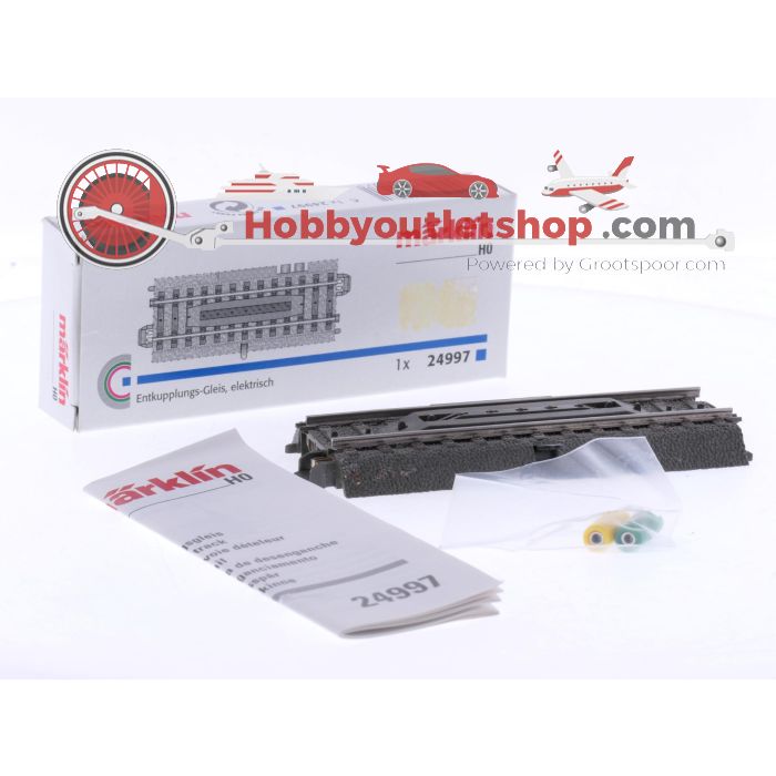 Schaal H0 Märklin 24997 en 74997 ontkoppelrail met lichtmast #9028 - sku: 20260219102201 - Gebruikt - Zeer goede staat - Afbeelding 6